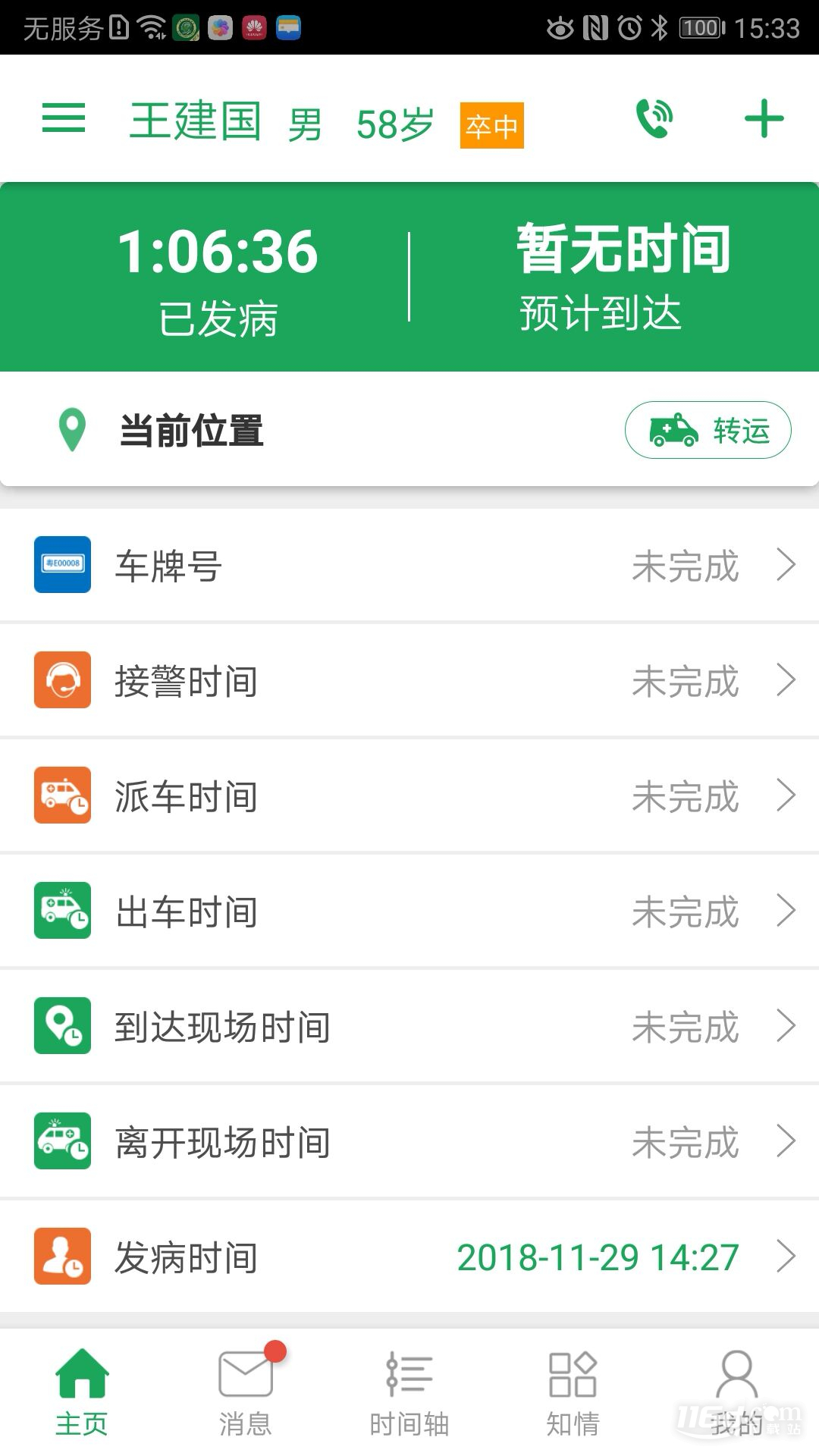 卒中急救地图
